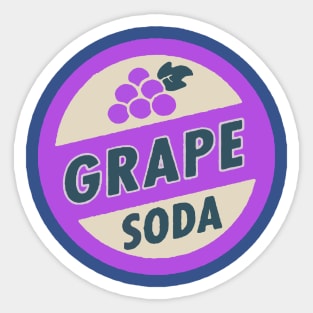 grape soda 1 Sticker